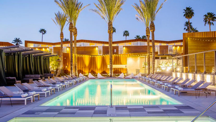L’ARRIVE, design hotel à Palm Springs