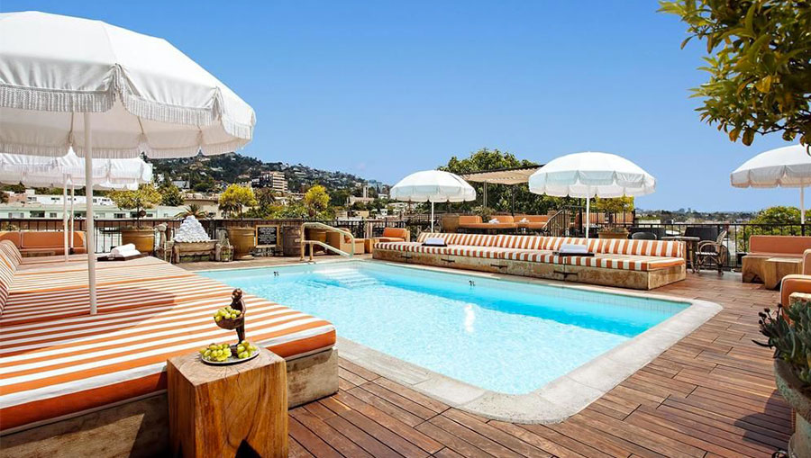 The Petit Ermitage, boutique hotels Hollywood