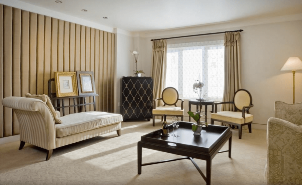 Taj Campton Hotel Room Lounge and Chaise