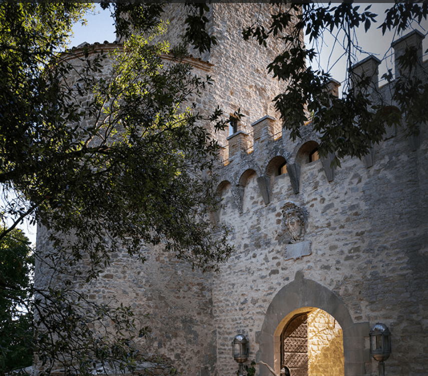 Reschio estate castle exterior