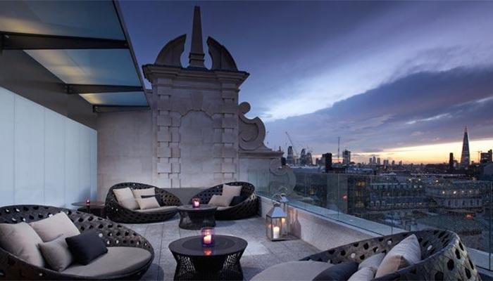 ME London is a rooftop hotel in London
