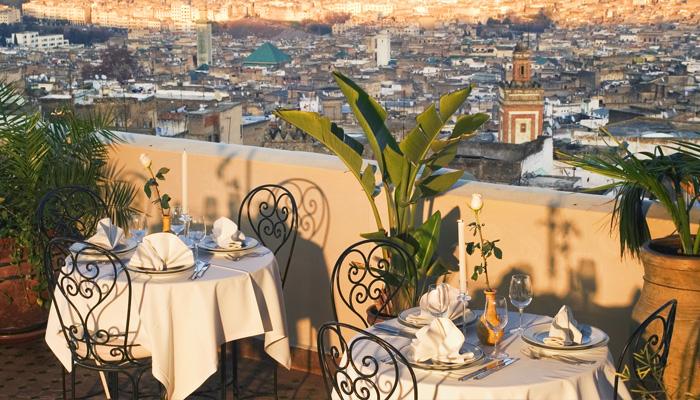 Le Riad Fes ets un hôtel gastronomique au Maroc