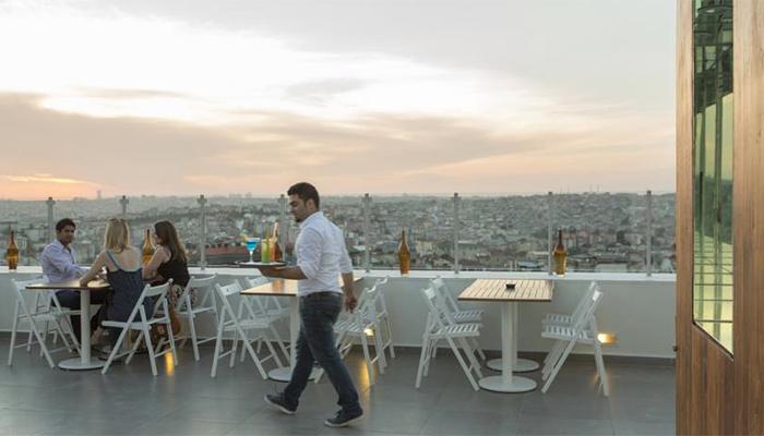 Room Mate Kerem Hotel is a rooftop hotel in Istambul
