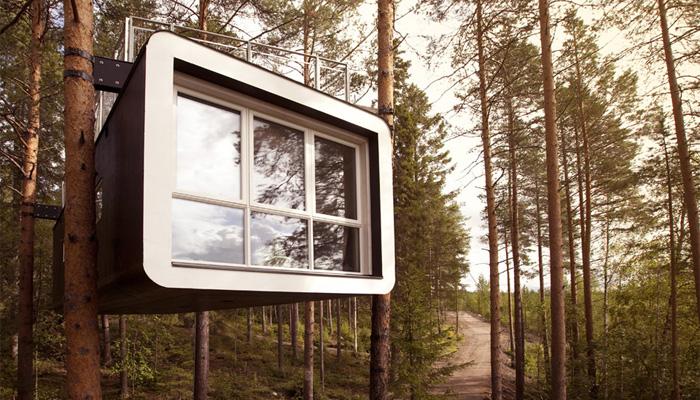 Or how about the Treehotel Harads?
