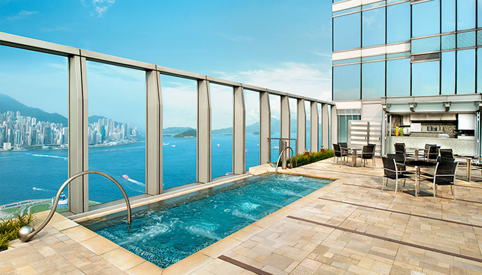 W Hong Kong is a rooftop hotel in Hong Kong